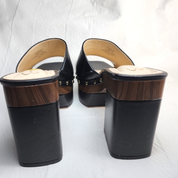 Jessica Simpson Block Heel Charlete Black 4" Platform Sandals Size 7 M NWOT - Picture 8 of 12